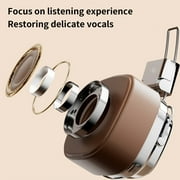 Bluetooth Headset – Headphones With Retro Style Wireless Bluetooth 5.3 Subwoofer