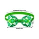 thumbnail image 3 of Decoraciones para el Día de San Patricio, Accesorios para el Día de San Patricio, Pajarita Verde para Gatos y Perros, Nuevos Tréboles de Cuatro Hojas Decorativos para Mascotas Pequeñas y Medianas, Paj, 3 of 6