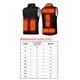 thumbnail image 2 of Chaquetas unisex con calefacción eléctrica a prueba de viento para deportes de invierno Senderismo (2XL) Negro, 2 of 9