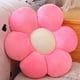 thumbnail image 2 of Colorful Flower Plush Cushion Toy Soft Cartoon Plant Stuffed Doll Chair Cushion Sofa Pillow Decorative Floor Mat Kawaii Giftlight green30cm Deng Xun unisex, 2 of 2