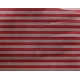 thumbnail image 4 of oneOone Georgette Viscose Tissu Rouge Rayures Matière de Robe Tissu Imprimé Tissu au Mètre 42 Pouces de Large, 4 of 4