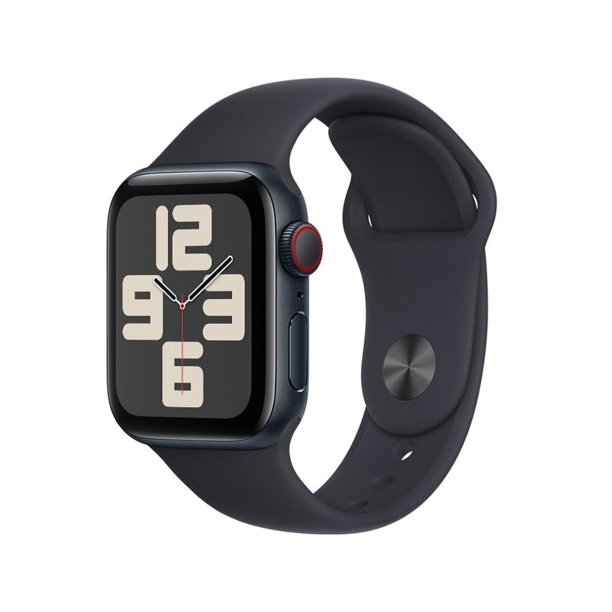 Smartwatch Apple SE (GPS + Cellular) Caja de aluminio Negro 40MM correa deportiva Negro