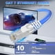 thumbnail image 3 of Cable Ethernet MEIPEK Cat 7 para exteriores, 150 pies, SFTP, 10 Gbps, 600 MHz, 3 of 7