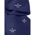 thumbnail image 5 of Color Mix by Garanimals Baby & Toddler Fleece Hoodie, Sizes 0–6T, 5 of 10