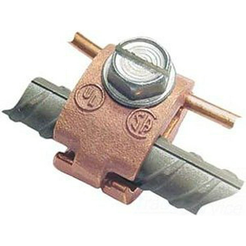 Greaves J32DB Bronze Rebar Ground Clamp 4 5 6 Rebar 6 AWG Solid 4