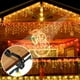 thumbnail image 5 of 240X Mini para Canalones Clips de Luz NavideñA para Exteriores Clips para Colgar Luz para Fiestas Decoraciones NavideñAs Cadena de Luces Negro, 5 of 5