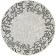 thumbnail image 4 of SAFAVIEH Soho Leah Floral Wool Area Rug, Silver/Grey, 5' x 8', 4 of 9