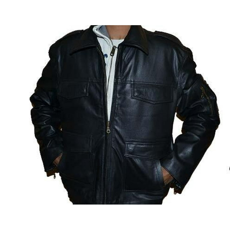 German Leather Police Jacket Deutsch Polizei Lederjacke German Leather Police Jacket Deutsch Polizei Lederjacke