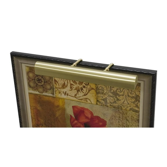 House of Troy Traditional 21"  Satin Brass  CA Compliant Picture Light