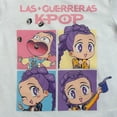 thumbnail image 3 of Playera Infantil K Pop Demon Hunters Talla 12 Color Blanco, 3 of 4