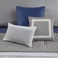 thumbnail image 3 of Gracie Mills 7-Piece Transitional Color Block Comforter Set - GRACE-15588, 3 of 5