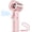 Pink, variant on Portable Misting Fan, USB Rechargable Handheld Fan with Water Mist, Up to 13 Hrs Cooling, 25000PRM, 100 Speeds, 50ml Water , Personal Turbo Fan for Travel/Makeup/Office/Outdoor,