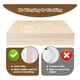 thumbnail image 4 of 12 X 12 Pulgadas - Hojas de Madera Contrachapada de Tilo de 3 mm, 16 Piezas de Tablero de Madera Cuadrado Sin Terminar para Manualidades de Bricolaje, Corte por, 4 of 5