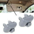 thumbnail image 3 of NIBOLOG 2Pcs Interior Sun Visor Hook Clips Bracket for Audi A4 B6 B7 A4L Q5 A7 Q3 A5, 3 of 7