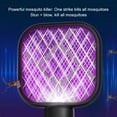thumbnail image 4 of senveriont Convenient And Easy To Electric Fly Swatter Durable Electric Mosquito Swatter pink, 4 of 6