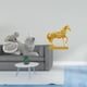 thumbnail image 2 of Escultura De Animal De Mesa, Figura Decorativa, Artesanía, Estatua Para Dormitorio, Sala De Estar, Oficina, Regalo De Inauguración De La Casa, Resina Grabada, Caballo Y Gato., 2 of 8