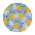 thumbnail image 3 of Hometrends Lemon Melamine and Bamboo Dinnerware Set 12pc, 3 of 5