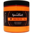 thumbnail image 2 of Speedball Fabric Screen Printing Ink Fluorescent 8oz-Orange, 2 of 2