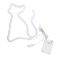 thumbnail image 2 of Lovely Cat Shape Neon Light Night Light Wall Decoration Lamp Home Decor Light for Home Bedroom without Battery, 2 of 10