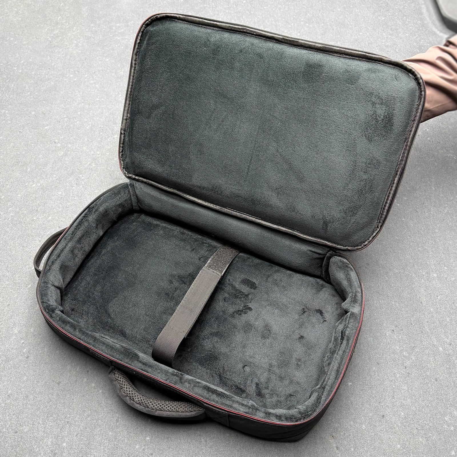 EHJRE Carry Soft Case for Pedal Board Oxford Cloth Shockproof Multi Effects Zipper Bag Small