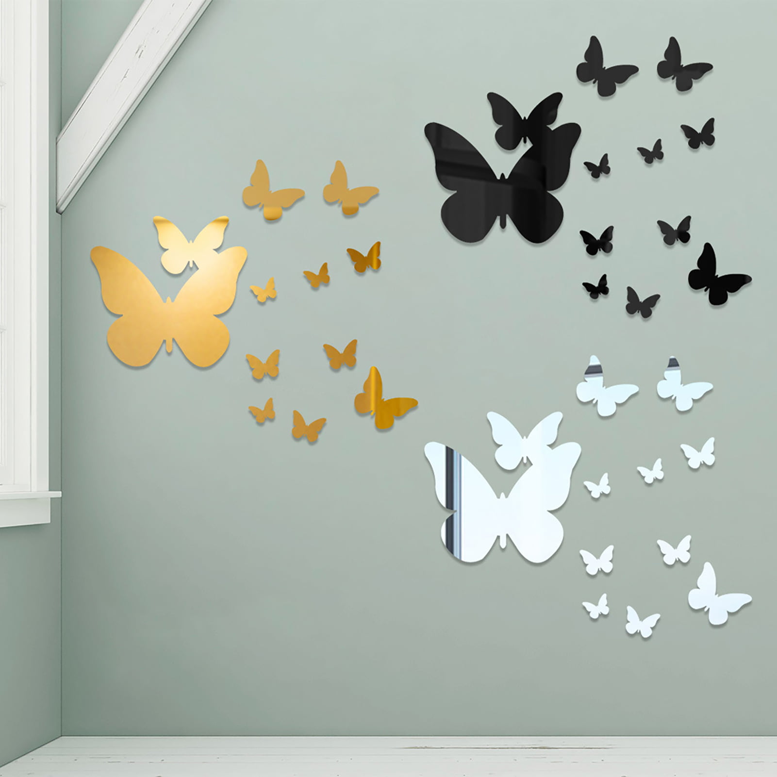 Details about   Butterfly Wall Sticker Decal Vinyl Art Mural Home Decor Removable 