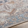 thumbnail image 6 of Mark&Day Washable Rugs, 5x7 Wyacondah Traditional Navy Area Rug, Blue Orange Ivory Carpet for Living Room, Bedroom or Kitchen (5'3" x 7'3", Machine Washable), 6 of 7