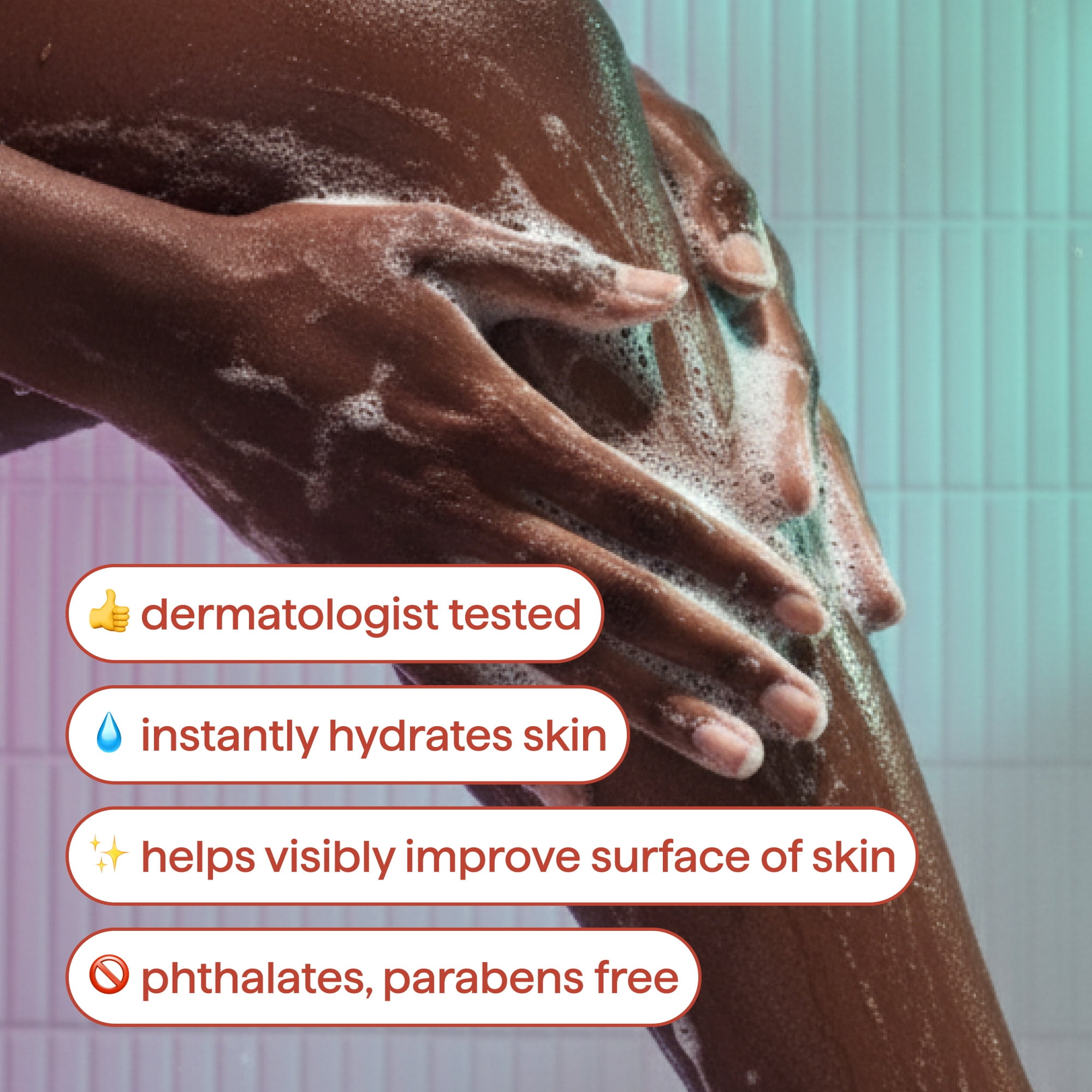 method body wash tonic, moisture enhancing, amino acids + hyaluronic acid - lily, sandalwood, and musk​, 17 fl oz