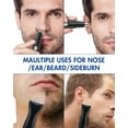 thumbnail image 2 of PRITECH Nose Hair Trimmer for Men & Womens,Rechargeable Nose Trimmer,Portable Nose Hair Clippers with Ear Hair Trimmer Ipx5 Washable Ear and Nose Clippers, 2 of 7