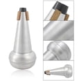 thumbnail image 1 of Here's a refined and professional product description based on your input:\n\n \n\n**1pc Aluminium Alloy Tenor Slide Trombone Mute | Long Trumpet Muffler, 1 of 5
