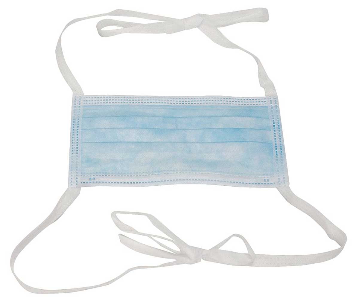 Condor Disposable Universal Blue Surgical Face Mask 4KMY1A, 50 Pack by Condor