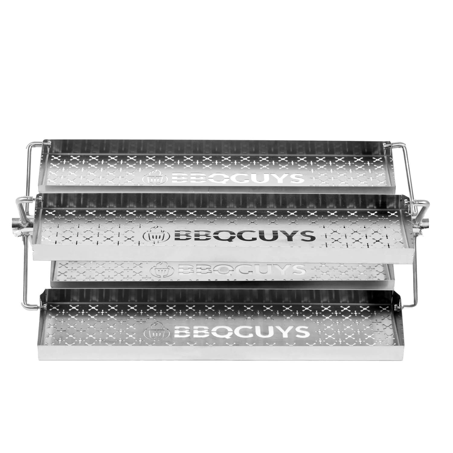 Buy BBQGuys Signature Stainless Steel Rib Rotisserie BBQ Grill Trays Online at Lowest Price in