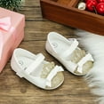 thumbnail image 4 of HUANBAI Fashion Princess Shoes Little Kid Shoes Non Soft Sole Walking Shoes Baby Shoes 0-6 Months, 4 of 4