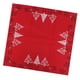 thumbnail image 4 of Camino de mesa navideño, bordado con estampado de árboles de Navidad, mantel navideño, camino de mesa bordado, alta capacidad, 4 of 8