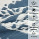 thumbnail image 5 of Alfombra de exterior Homcomoda, redonda, impermeable, reversible, 152 cm, 5 of 8