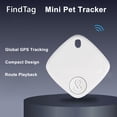 thumbnail image 5 of Cat Tracker, Pet GPS Tracking Tag for Cats with Silicone Collar Holder, Only for IOS System, Cat Finder Locator Tag Compatible with Google Find My Device, No Subscription, 5 of 6