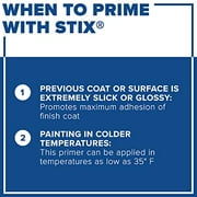 INSL-X SXA11009A-01 Stix Acrylic Waterborne Bonding Primer, 1 Gallon, White
