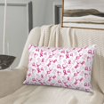 thumbnail image 5 of Honeii Breast Cancer Awareness4 Decorative Throw Pillow Case - Elevate Your Couch, Sofa, or Bed with Stylish Home Decor, Perfect Gift Idea-20"x30", 5 of 6