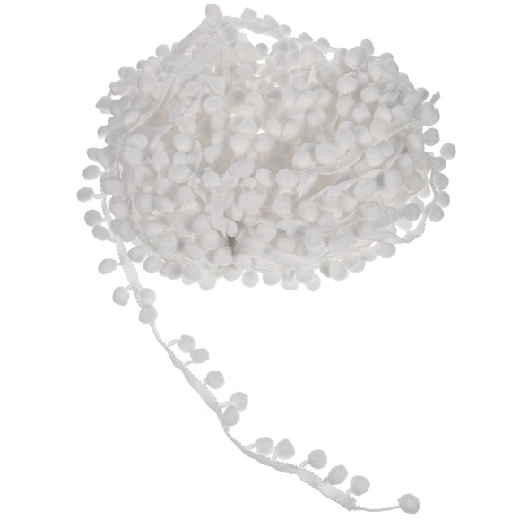 FESTFENDS Borde De Pom Pom Decorativo Para Ropa Y Cortinas Con Y Resistente
