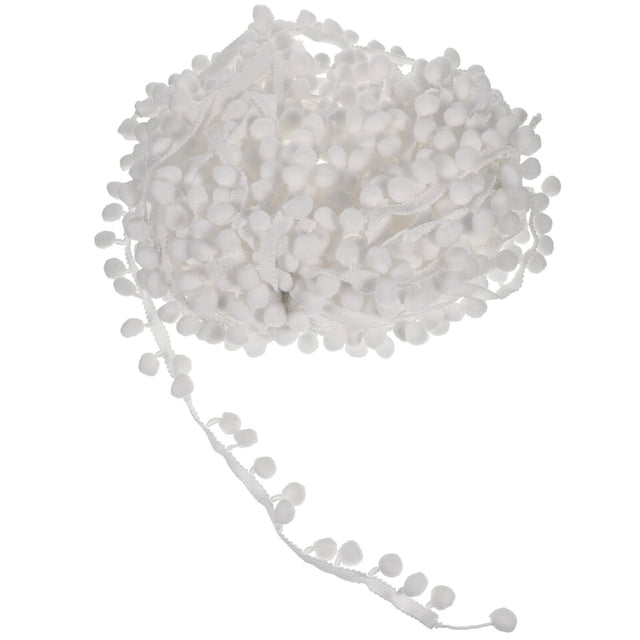 FESTFENDS Borde De Pom Pom Decorativo Para Ropa Y Cortinas Con Y Resistente