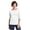 Bright White, variant on District Made Women's 3/4 Sleeve Boat Neck T-Shirt