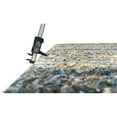 thumbnail image 6 of Allstar Rugs 7' 9" x 10' 0" Ivory Modern Abstract Themed Polyester Area Rug with a Slate Blue Weathered Texture Design and Bronze Accents. Machine-Made in Turkey., 6 of 8