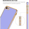thumbnail image 3 of iPhone SE 2022 Case, iPhone SE 2020 Case, iPhone 7 Case, iPhone 8 Case, Slim Fit Soft TPU Wristband Kickstand Holder Protective Case for iPhone SE 2022/2020/7/8-Lavender Purple, 3 of 16