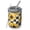 Black White Checker, variant on 12oz Coffee Tumblers Black White Checker Sunflower Pattern Stainless Steel Vacuum Insulated Travel Tumbler Coffee Cups Mug with Lid and Straw with Cleaning Brush for Cold & Hot Drinks