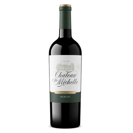 Chateau Ste. Michelle Merlot Washington Red Wine, 750 ml Bottle, 13.5% ABV