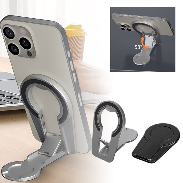 Universal Mount Holder for Phones Grip Smartphone Stand for Hands Use and Easy Positioning