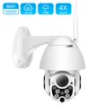 thumbnail image 1 of Cámara IP PTZ 1080P para exteriores, seguimiento automático, Audio bidireccional, Wifi, Zoom Digital 4X, visión nocturna a Color, videovigilancia CCTV, 1 of 3