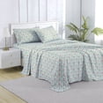 thumbnail image 2 of Summerween Crafted by Catherine Microfiber Sheet Set, 4-Piece, Floral Skulls, Full, 2 of 7