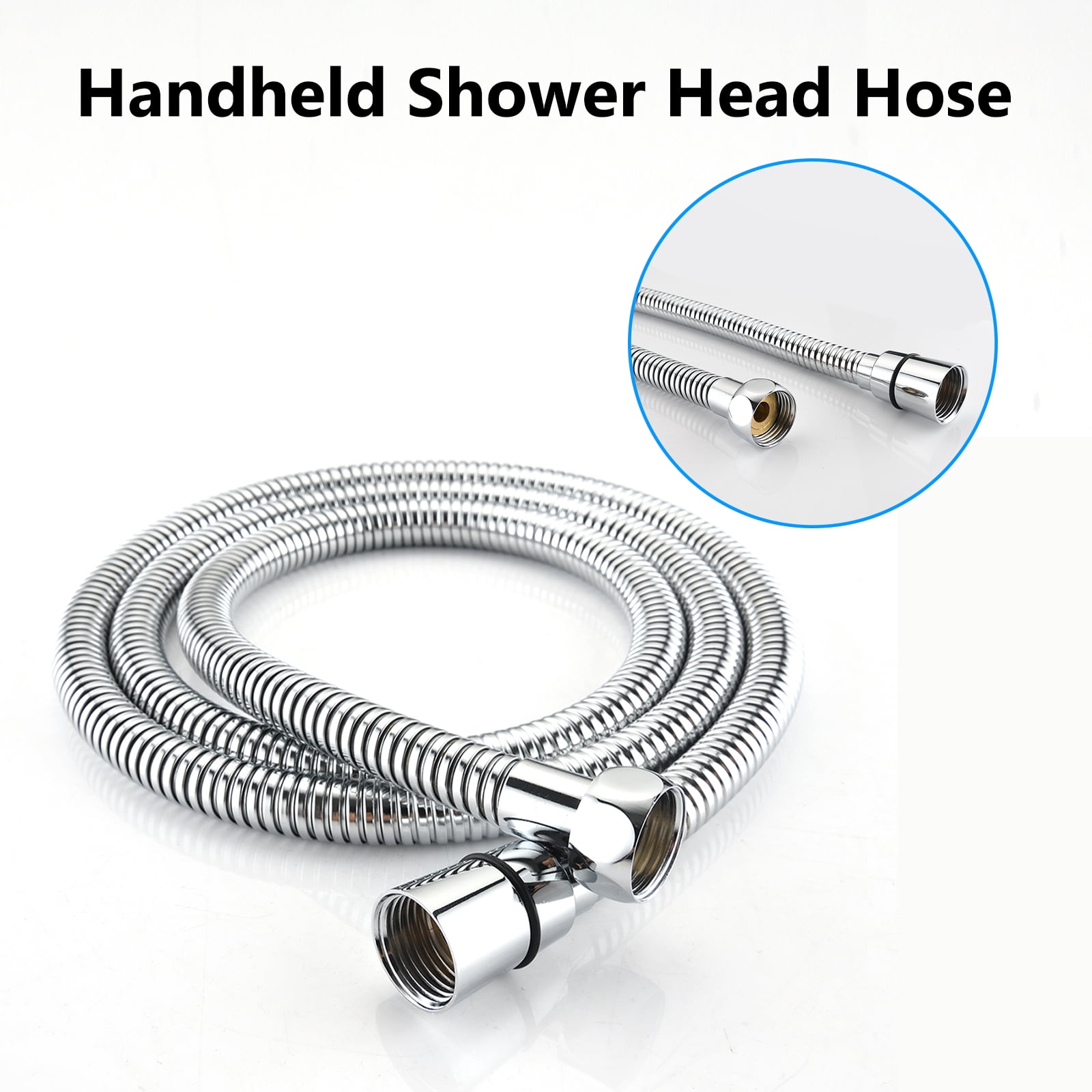 Shower Head，Shower System with Tub Spout Rain Shower Tub Set, High Pressure Dual 2 in 1 Shower Combo Faucet with Valve,Chrome