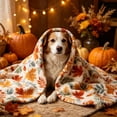 thumbnail image 2 of huayou Fall Harvest Theme Throw Blanket, 27.6x39.4 Inch Soft Cozy Breathable Blanket, for Bedroom Livingroom Farmhouse Sofa Arrangement, 2 of 6