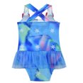 thumbnail image 3 of YIXIGGC Frozen Swimsuits for Girls Cute Cartoon 1 Piece Beach Bathing Suit CJ#419-2291, 3 of 7